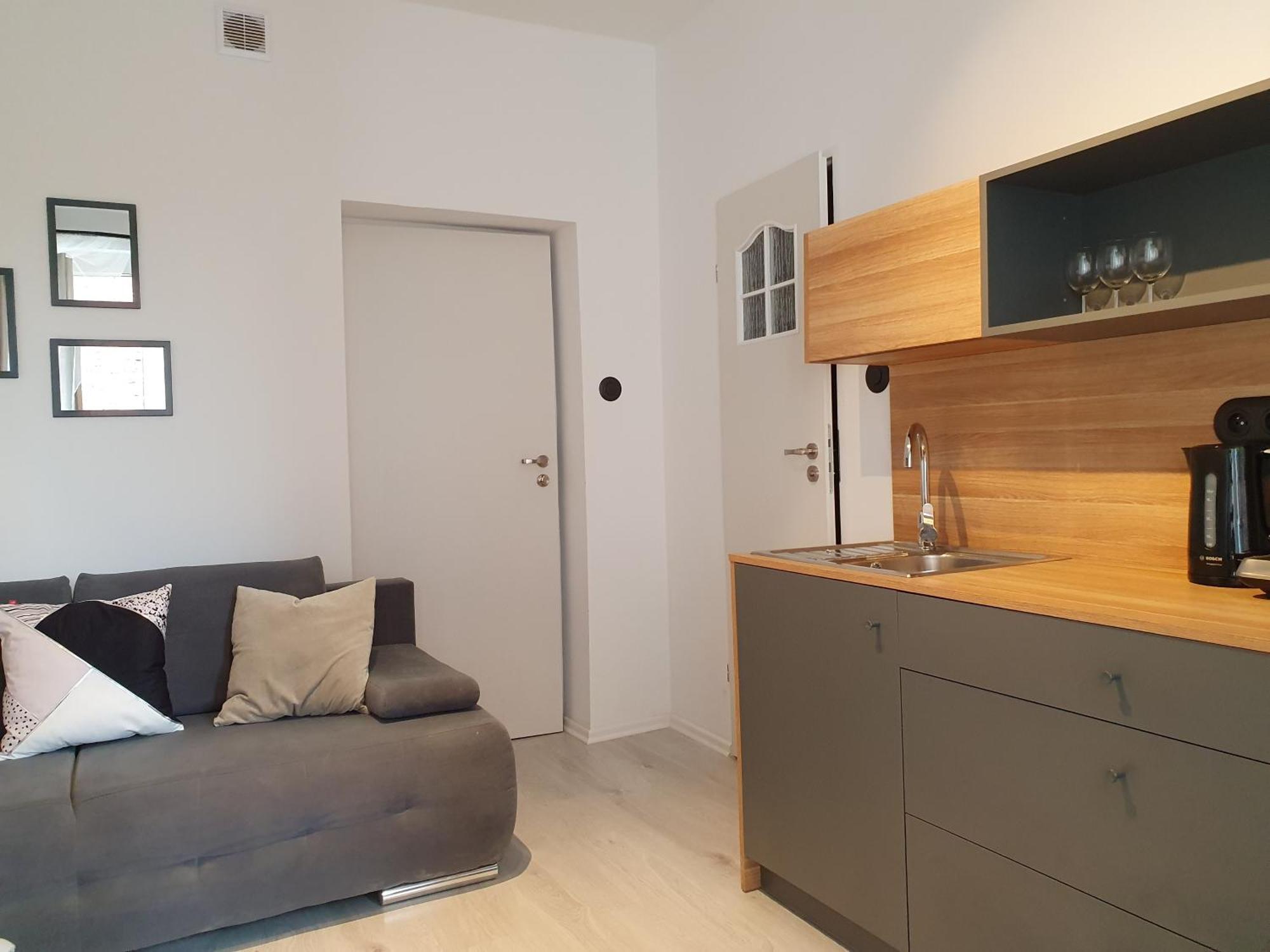 Ferienwohnung Studio Motlava Danzig Exterior foto
